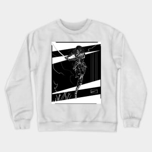 Sword Slash Attack Crewneck Sweatshirt